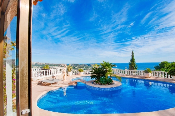 Villa in Moraira zu verkaufen, Living area 300 m², Baujahr 1984, Klimaanlage, Plot 1615 m², 3 Schlafzimmer, 2 Badezimmer, Pool, ref.: AM-12279DA-3