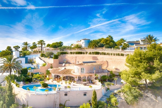 Villa in Moraira zu verkaufen, Living area 300 m², Baujahr 1984, Klimaanlage, Plot 1615 m², 3 Schlafzimmer, 2 Badezimmer, Pool, ref.: AM-12279DA-8