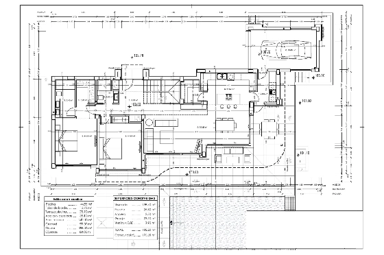 Villa in Moraira zu verkaufen, Living area 195 m², Baujahr 2025, Klimaanlage, Plot 811 m², 4 Schlafzimmer, 4 Badezimmer, Pool, ref.: AM-12327DA-12