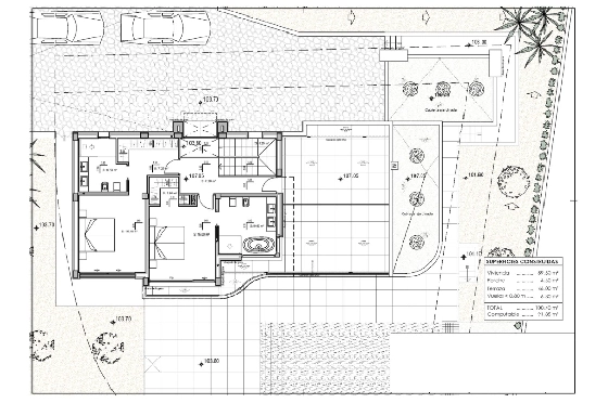Villa in Moraira zu verkaufen, Living area 195 m², Baujahr 2025, Klimaanlage, Plot 811 m², 4 Schlafzimmer, 4 Badezimmer, Pool, ref.: AM-12327DA-13