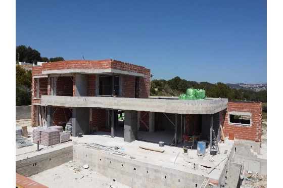 Villa in Moraira zu verkaufen, Living area 195 m², Baujahr 2025, Klimaanlage, Plot 811 m², 4 Schlafzimmer, 4 Badezimmer, Pool, ref.: AM-12327DA-4