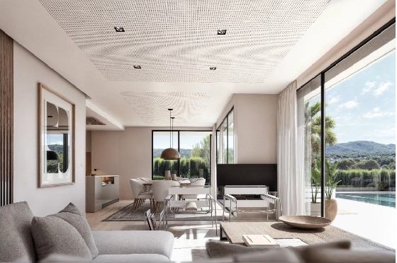 Villa in Moraira zu verkaufen, Living area 195 m², Baujahr 2025, Klimaanlage, Plot 811 m², 4 Schlafzimmer, 4 Badezimmer, Pool, ref.: AM-12327DA-8