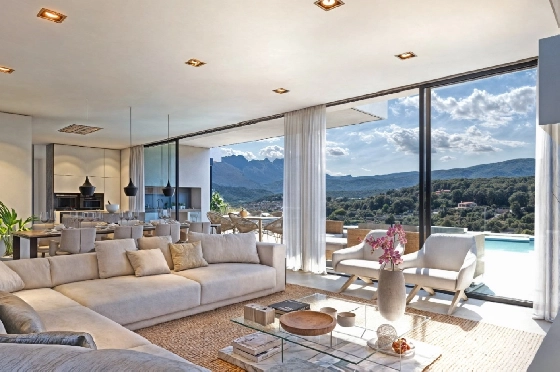 Villa in Calpe zu verkaufen, Living area 190 m², Baujahr 2025, Klimaanlage, Plot 1000 m², 3 Schlafzimmer, 3 Badezimmer, Pool, ref.: AM-12431DA-4