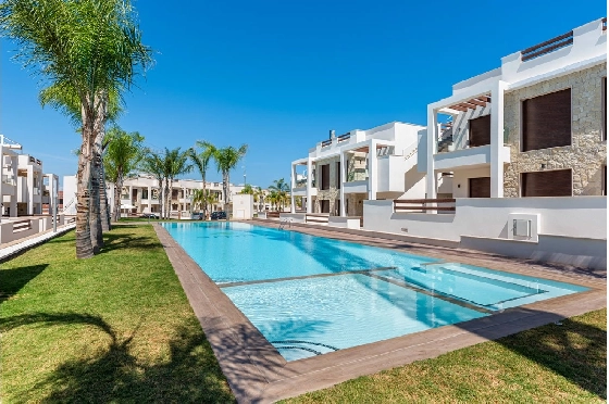 Penthouse Apartment in Torrevieja zu verkaufen, Wohnfläche 127 m², Zustand Erstbezug, 2 Schlafzimmer, 2 Badezimmer, Pool, ref.: HA-TON-159-A02-1