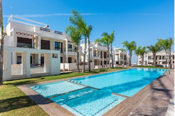 Penthouse Apartment in Torrevieja zu verkaufen, Wohnfläche 127 m², Zustand Erstbezug, 2 Schlafzimmer, 2 Badezimmer, Pool, ref.: HA-TON-159-A02-2