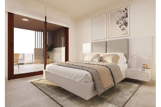 Etagen Apartment in Cala Ratjada zu verkaufen, Wohnfläche 101 m², Zustand Erstbezug, + fussboden, Klimaanlage, 2 Schlafzimmer, 2 Badezimmer, Pool, ref.: HA-MLN-164-A01-5