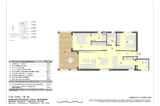 Etagen Apartment in Colonia de Sant Jordi zu verkaufen, Wohnfläche 118 m², Zustand Erstbezug, + fussboden, Klimaanlage, 2 Schlafzimmer, 2 Badezimmer, Pool, ref.: HA-MLN-163-A01-10