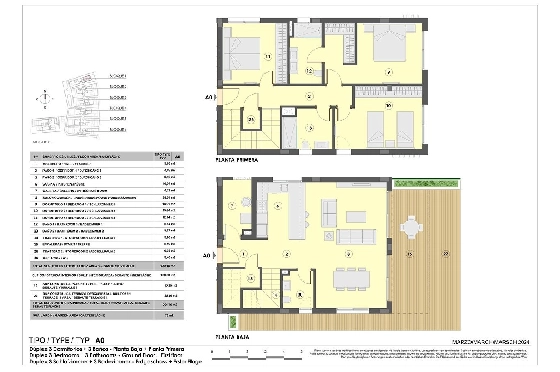 Maisonette in Colonia de Sant Jordi zu verkaufen, Living area 229 m², Zustand Erstbezug, + fussboden, Klimaanlage, 3 Schlafzimmer, 2 Badezimmer, Pool, ref.: HA-MLN-163-A04-13