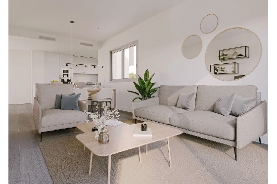 Maisonette in Colonia de Sant Jordi zu verkaufen, Living area 229 m², Zustand Erstbezug, + fussboden, Klimaanlage, 3 Schlafzimmer, 2 Badezimmer, Pool, ref.: HA-MLN-163-A04-5