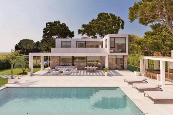 Villa in Javea zu verkaufen, Living area 250 m², Baujahr 2024, Klimaanlage, Plot 1003 m², 4 Schlafzimmer, 3 Badezimmer, Pool, ref.: PR-PPS3198-1