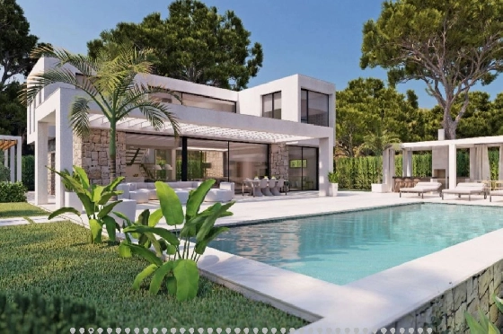 Villa in Javea zu verkaufen, Living area 250 m², Baujahr 2024, Klimaanlage, Plot 1003 m², 4 Schlafzimmer, 3 Badezimmer, Pool, ref.: PR-PPS3198-2