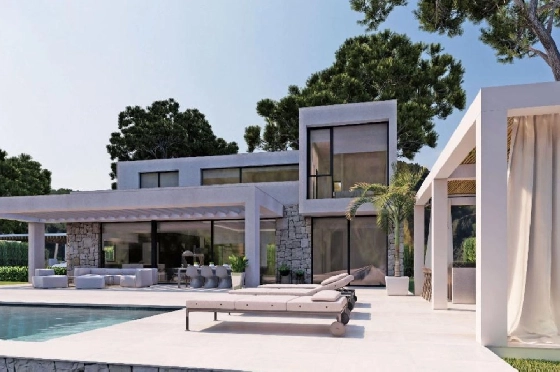 Villa in Javea zu verkaufen, Living area 250 m², Baujahr 2024, Klimaanlage, Plot 1003 m², 4 Schlafzimmer, 3 Badezimmer, Pool, ref.: PR-PPS3198-4