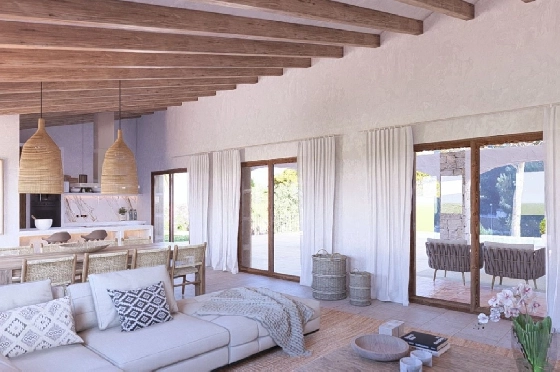 Villa in Javea zu verkaufen, Living area 270 m², Baujahr 2025, Klimaanlage, Plot 1000 m², 3 Schlafzimmer, 3 Badezimmer, Pool, ref.: PR-PPS3199NB-4