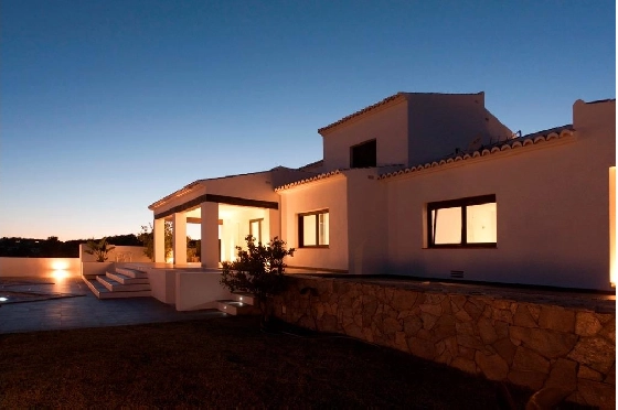 Villa in Moraira zu verkaufen, Living area 283 m², Baujahr 2023, Klimaanlage, Plot 897 m², 3 Schlafzimmer, 3 Badezimmer, Pool, ref.: AM-12030DA-23