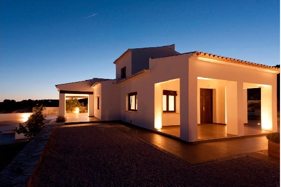 Villa in Moraira zu verkaufen, Living area 283 m², Baujahr 2023, Klimaanlage, Plot 897 m², 3 Schlafzimmer, 3 Badezimmer, Pool, ref.: AM-12030DA-25