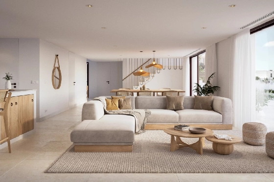 Villa in Teulada zu verkaufen, Living area 253 m², Klimaanlage, Plot 800 m², 4 Schlafzimmer, 3 Badezimmer, Pool, ref.: AM-12498DR-5