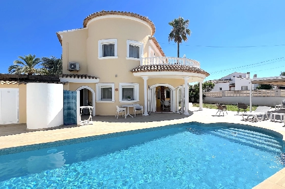 Villa in Els Poblets(Ptda. Revoltes) zu verkaufen, Living area 234 m², Baujahr 2004, Zustand gepflegt, + Zentralheizung, Klimaanlage, Plot 614 m², 4 Schlafzimmer, 3 Badezimmer, Pool, ref.: AS-1425-1