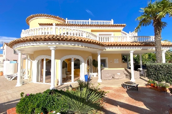 Villa in Els Poblets(Ptda. Revoltes) zu verkaufen, Living area 234 m², Baujahr 2004, Zustand gepflegt, + Zentralheizung, Klimaanlage, Plot 614 m², 4 Schlafzimmer, 3 Badezimmer, Pool, ref.: AS-1425-52