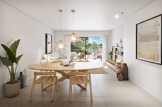 Erdgeschoss Apartment in Sant Elm zu verkaufen, Living area 112 m², Zustand Erstbezug, Klimaanlage, 3 Schlafzimmer, 2 Badezimmer, Pool, ref.: HA-MLN-434-A01-8