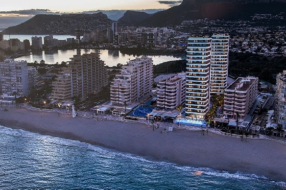 Etagen Apartment in Calpe zu verkaufen, Living area 125 m², Zustand Erstbezug, Klimaanlage, 3 Schlafzimmer, 2 Badezimmer, Pool, ref.: HA-CAN-150-A03-10