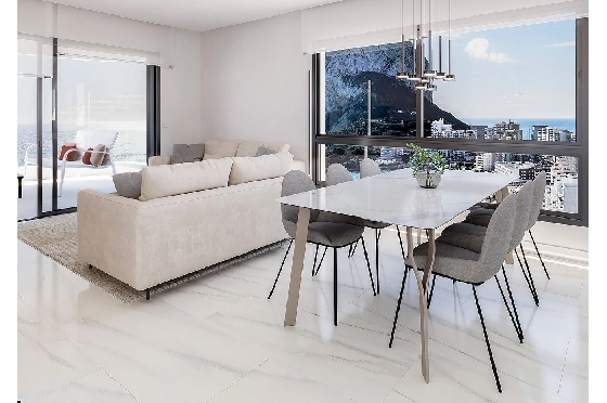 Maisonette in Calpe zu verkaufen, Living area 228 m², Zustand Erstbezug, Klimaanlage, 3 Schlafzimmer, 3 Badezimmer, Pool, ref.: HA-CAN-150-A04-5