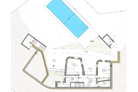 Villa in Javea zu verkaufen, Living area 350 m², Baujahr 2025, Klimaanlage, Plot 1000 m², 3 Schlafzimmer, 2 Badezimmer, Pool, ref.: AM-12492DA-14