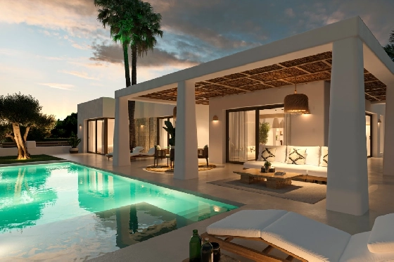 Villa in Javea zu verkaufen, Living area 200 m², Baujahr 2025, Klimaanlage, Plot 1000 m², 3 Schlafzimmer, 4 Badezimmer, Pool, ref.: AM-12502DR-2