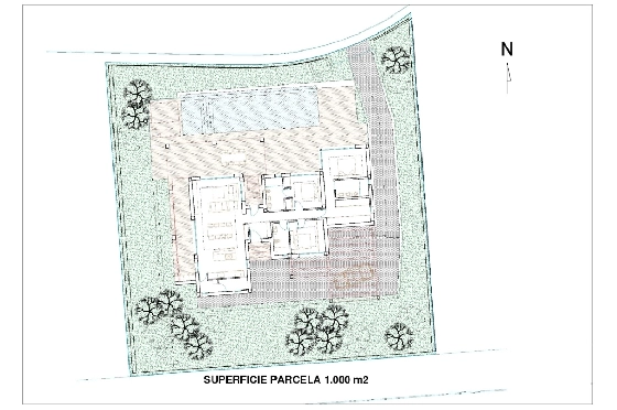 Villa in Javea zu verkaufen, Living area 200 m², Baujahr 2025, Klimaanlage, Plot 1000 m², 3 Schlafzimmer, 4 Badezimmer, Pool, ref.: AM-12502DR-8