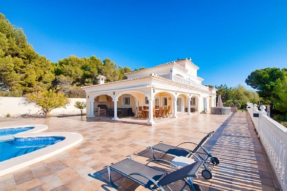 Villa in Moraira zu verkaufen, Living area 466 m², Baujahr 2005, Klimaanlage, Plot 2040 m², 5 Schlafzimmer, 5 Badezimmer, Pool, ref.: AM-12515DR-1