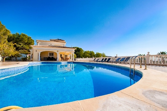 Villa in Moraira zu verkaufen, Living area 466 m², Baujahr 2005, Klimaanlage, Plot 2040 m², 5 Schlafzimmer, 5 Badezimmer, Pool, ref.: AM-12515DR-13