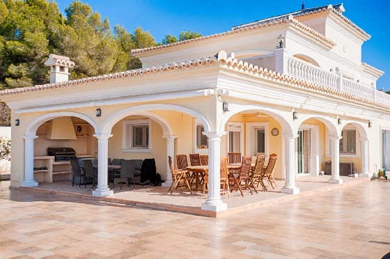 Villa in Moraira zu verkaufen, Living area 466 m², Baujahr 2005, Klimaanlage, Plot 2040 m², 5 Schlafzimmer, 5 Badezimmer, Pool, ref.: AM-12515DR-21