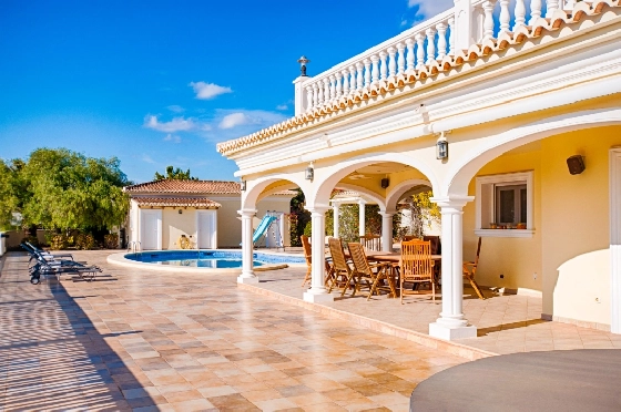 Villa in Moraira zu verkaufen, Living area 466 m², Baujahr 2005, Klimaanlage, Plot 2040 m², 5 Schlafzimmer, 5 Badezimmer, Pool, ref.: AM-12515DR-24
