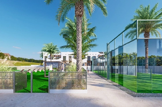 Erdgeschoss Apartment in Torre de la Horadada zu verkaufen, Wohnfläche 85 m², Zustand Erstbezug, 2 Schlafzimmer, 2 Badezimmer, Pool, ref.: HA-THN-450-A01-7