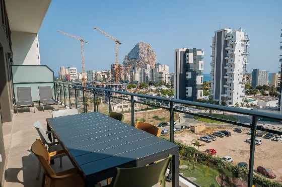 Apartment in Calpe(Playa arenal bol) zu verkaufen, Wohnfläche 117 m², 2 Schlafzimmer, 2 Badezimmer, Pool, ref.: COB-3532-10535-18