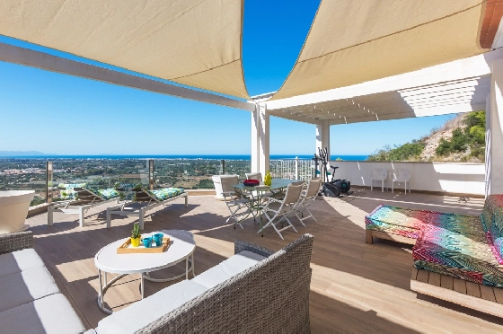 Villa in Denia zu verkaufen, Living area 170 m², Baujahr 2019, + Fussbodenheizung, Klimaanlage, Plot 829 m², 3 Schlafzimmer, 4 Badezimmer, ref.: HG-3804-1