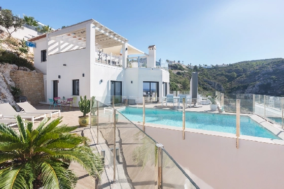 Villa in Denia zu verkaufen, Living area 170 m², Baujahr 2019, + Fussbodenheizung, Klimaanlage, Plot 829 m², 3 Schlafzimmer, 4 Badezimmer, ref.: HG-3804-2