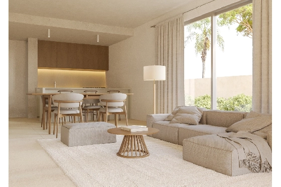 Reihenhaus in Denia zu verkaufen, Living area 102 m², Baujahr 2026, Klimaanlage, Plot 65 m², 3 Schlafzimmer, 3 Badezimmer, Pool, ref.: LS-BV9-5