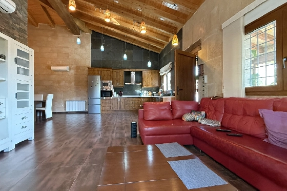 Finca in Els Poblets(Xironets) zu verkaufen, Living area 220 m², Baujahr 2008, + Zentralheizung, Klimaanlage, Plot 540 m², 3 Schlafzimmer, 2 Badezimmer, Pool, ref.: GC-0125-7