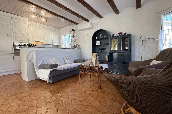 Villa in Els Poblets zur Ferienvermietung, Living area 100 m², Baujahr 1983, Zustand gepflegt, + KLIMA, Klimaanlage, Plot 353 m², 3 Schlafzimmer, 1 Badezimmer, Pool, ref.: T-0325-6