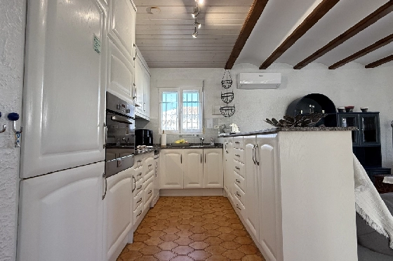 Villa in Els Poblets zur Ferienvermietung, Living area 100 m², Baujahr 1983, Zustand gepflegt, + KLIMA, Klimaanlage, Plot 353 m², 3 Schlafzimmer, 1 Badezimmer, Pool, ref.: T-0325-8