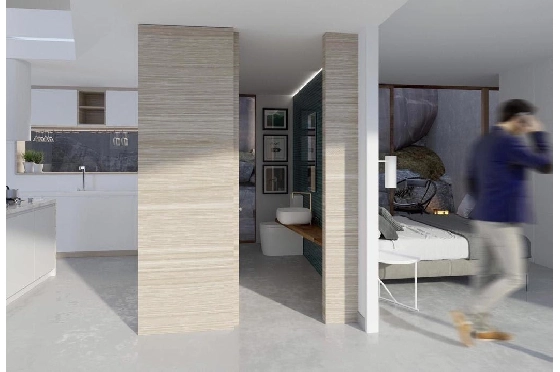 Villa in Benitachell zu verkaufen, Living area 226 m², Baujahr 2024, Klimaanlage, Plot 270 m², 3 Schlafzimmer, 3 Badezimmer, Pool, ref.: AM-12202NS-16