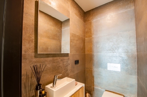 Villa in Benissa zu verkaufen, Living area 290 m², Baujahr 2024, Klimaanlage, Plot 860 m², 3 Schlafzimmer, 2 Badezimmer, Pool, ref.: AM-12518DA-18