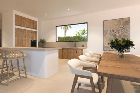 Villa in Javea zu verkaufen, Living area 200 m², Baujahr 2024, Klimaanlage, Plot 977 m², 3 Schlafzimmer, 3 Badezimmer, Pool, ref.: AM-12539DR-6
