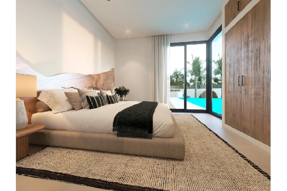 Villa in Javea zu verkaufen, Living area 150 m², Baujahr 2025, Klimaanlage, Plot 978 m², 3 Schlafzimmer, 2 Badezimmer, Pool, ref.: AM-12538DR-6