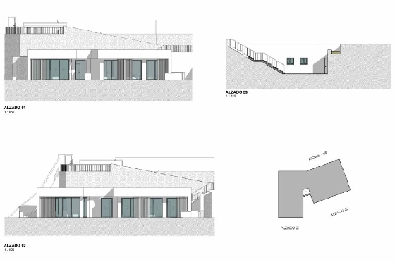 Villa in Pedreguer zu verkaufen, Living area 200 m², Baujahr 2025, Klimaanlage, Plot 1000 m², 3 Schlafzimmer, 2 Badezimmer, Pool, ref.: AM-12598DA-3
