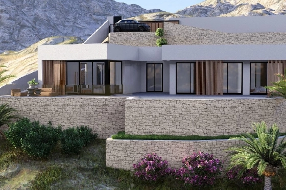 Villa in Pedreguer zu verkaufen, Living area 200 m², Baujahr 2025, Klimaanlage, Plot 1000 m², 3 Schlafzimmer, 2 Badezimmer, Pool, ref.: AM-12598DA-4