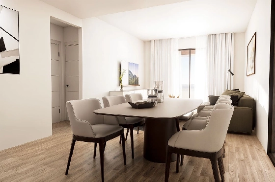 Penthouse Apartment in Finestrat zu verkaufen, Living area 154 m², Zustand Erstbezug, 2 Schlafzimmer, 2 Badezimmer, Pool, ref.: HA-FIN-318-A02-11