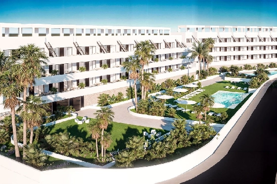 Penthouse Apartment in Finestrat zu verkaufen, Living area 154 m², Zustand Erstbezug, 2 Schlafzimmer, 2 Badezimmer, Pool, ref.: HA-FIN-318-A02-21