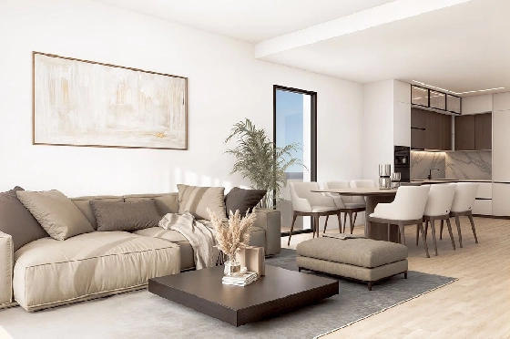 Penthouse Apartment in Finestrat zu verkaufen, Living area 154 m², Zustand Erstbezug, 2 Schlafzimmer, 2 Badezimmer, Pool, ref.: HA-FIN-318-A02-7