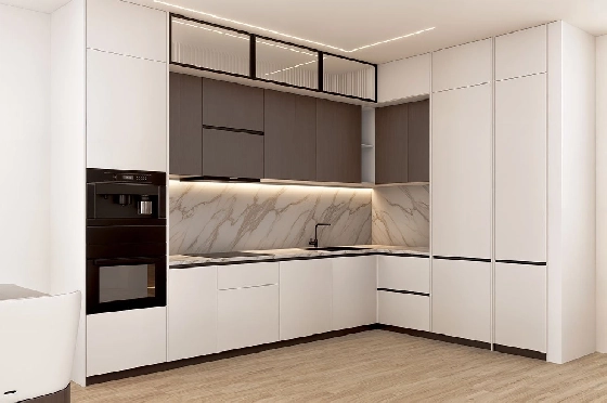 Penthouse Apartment in Finestrat zu verkaufen, Living area 154 m², Zustand Erstbezug, 2 Schlafzimmer, 2 Badezimmer, Pool, ref.: HA-FIN-318-A02-9